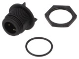 Conector circular soclu tată 3 PIN IP68 250V