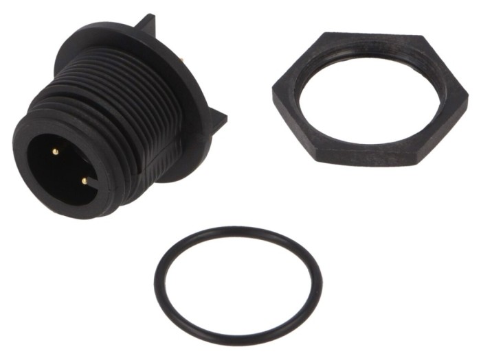 Conector circular IP68 3 pini