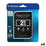Hard disk Extern Verbatim STORE &#039;N&#039; GO GEN 2 Negru HDD 2 TB (4 Unități)