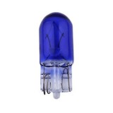 Bec Auto cu Halogen T10 W5W 5W 12V WHITE BLUE