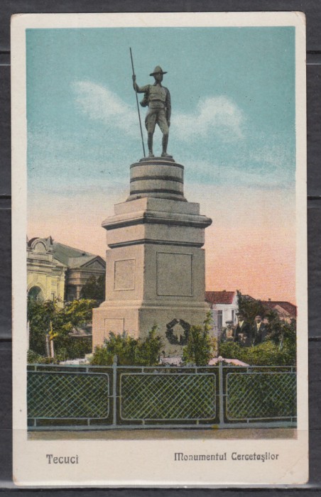 MOLDOVA TECUCI MONUMENTUL CERCETASILOR