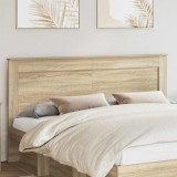 vidaXL Tăblie cap cu headboard Stejar Sonoma 180 cm Lemn compozit 887427