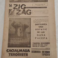 ZIG ZAG Magazin (12-17 iunie 1990) Anul 1, nr. 14