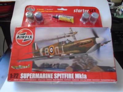 bnk jc Supermarine Spitfire MkIa - Airfix - 1/72 foto