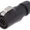 Conector Circular Mufă 12mm 7-Pin Aurit 3A