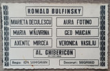 Scurt-circuit, piesa de N. Costachescu// Marietta Deculescu, Romald Bulfinsky, Romania 1900 - 1950, Portrete