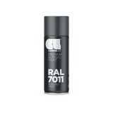 Cumpara ieftin Vopsea Spray Acrilica Gri Iron RAL7011 Cosmos, 400ml - Luciu Excelent, Uscare Rapida, Interior/Exterior