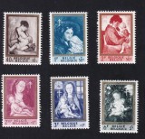 Belgia 1961 - Picturi, arta, serie neuzata