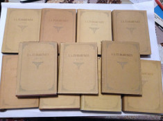 TURGHENIEV OPERE COMPLETE 11 VOLUME-CARTONATE CU SUPRACOPERTI--RF17/4 foto