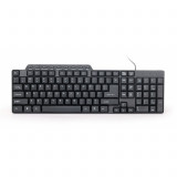 Tastatura Gembird KB-UM-104 , Multimedia , USB , Negru