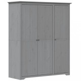 Cumpara ieftin Sifonier "BODO", gri, 146x53,5x173 cm, lemn masiv de pin