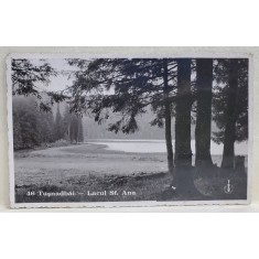 TUSNAD BAI - LACUL SFANTA ANA , CARTE POSTALA , 1938