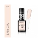 Lac de unghii Solar Gel, Revers, 12 ml, nude, nr 25, baby girl