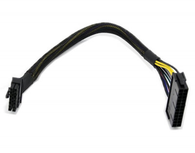 Cablu adaptor sursa alimentare de la ATX 24 pin la 14 pini, Active, 20 CM, compatibil IBM Lenovo Q77, Q75, B75, A75 foto