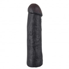 Big Black - Manson Prelungitor Penis Negru Realistic, 22 cm