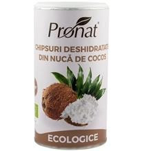 Chipsuri Deshidratate din Nuca de Cocos Bio Pronat 110gr Cod: PRN17260 foto