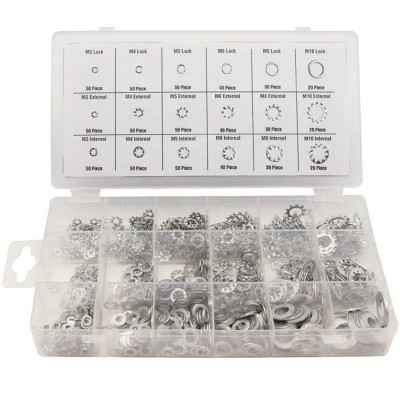 Set saibe Grower si dintate Toolland HAS03, M3-M10, 720 piese foto