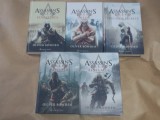 OLIVER BOWDEN - ASSASSINS CREED ~ RENASTEREA + FRATIA + CRUCIADA SECRETA + REVELATII + RENEGATUL ~ 5 volume
