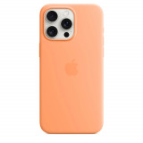 Cumpara ieftin Husa de protectie Apple Silicone Case with MagSafe iPhone 15 Pro Max, Orange Sorbet