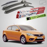 Cumpara ieftin Ștergătoare Kia Pro Ceed I ED Facelift 2009-2012 | Set Față și Spate Flat &ndash; TeamCar&reg;