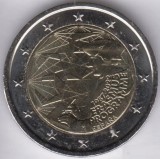 SPANIA moneda 2 euro comemorativ 2022_Erasmus, UNC, Europa, Cupru-Nichel