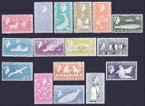 DB1 Colonii Fauna Antarctica Balene Foci Pinguini Georgia de Sud South Georgia 1963 - 1969 16 v. MNH