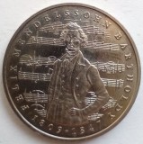 Moneda 5 mărci 1984 XF+ Felix Mendelssoen Bartholdy