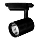 Spot sina LED 15W 3000K 1700lm, negru, Kendal