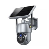 Camera de supraveghere solara SX01, infrarosu, alarma WIFI, 4K HD