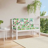 Cumpara ieftin Perne bancă de grădină 2 buc. multicolor 120x50x7 cm textil