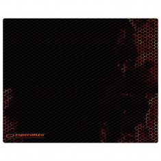 Mouse pad gaming Esperanza, 25 x 20 cm, Rosu foto