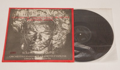 Beethoven - Concert nr. 5 pt. pian si orchestra - disc vinil vinyl LP foto