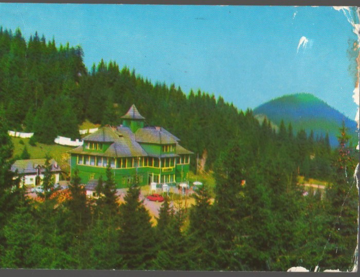 CPI B14143 CARTE POSTALA - MASIVUL RARAU. CABANA RARAU