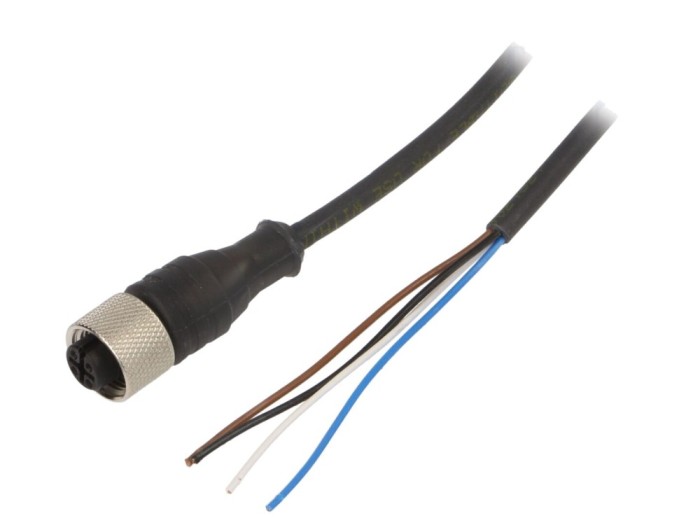 Cablu de conectare M12 5m IP67