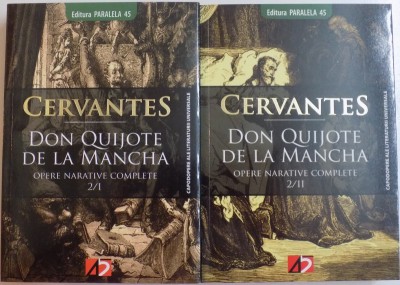 DON QUIJOTE DE LA MANCHA de MIGUEL DE CERVANTES , VOL.I -II , 2009 foto