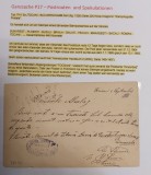 Romania 1888 - C.P. circulata ITZCANI-BUCURESTI