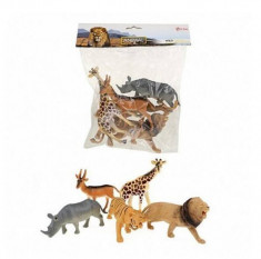 Set Toi-Toys 5 animale salbatice foto