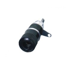 Conector banana mama 4mm poate fi cositorit negru HOME
