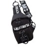 Mini Rucsac Dama MBrands Japan Style Negru 20x13x6 cm - Ghiozdan Fashion Fete, Buzunar Principal si Siret