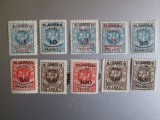 GERMANIA/MEMEL 1923 SERIE MNH/MH=109, Nestampilat