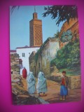 HOPCT 6713 MINARET SIDI-BOUMEDIENE -TLEMCEN - ALGERIA-AFRICA-NECIRCULATA, Printata