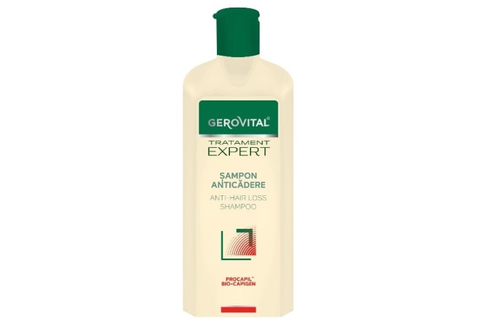 Sampon Gerovital Tratament Expert anticadere, 400 ml