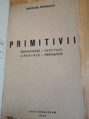 Razboiul opiului + Primitivii - N. Petrescu + Finalitatea ideala a.. - C. Micu foto