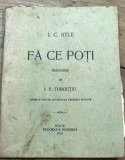 U. CRT Interbelica - Fa ce poti - I. C. Ryle