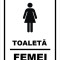 Placuta pentru toaleta femei