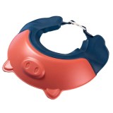 Viziera de protectie baie pentru copii, fippy, model purcelus, dimensiune ajustabila, durabil, usor de curatat, impotriva samponului, pentru ochi si u