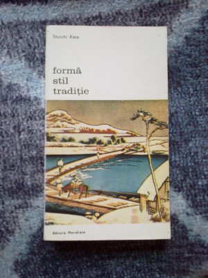 a10 FORMA , STIL , TRADITIE - SHUICHI KATO foto