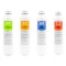 Set filtre dozator Zass ZWF 24-5 (4 filtre) schimb complet, pentru modelul de dozator ZWD 24 WF ProDesign DailyAppliances