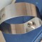 Sfesnic modernist din inox, designer Pil Bredahl, Danemarca