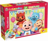 Cumpara ieftin Puzzle de colorat Maxi - Cocomelon si prietenii | Lisciani